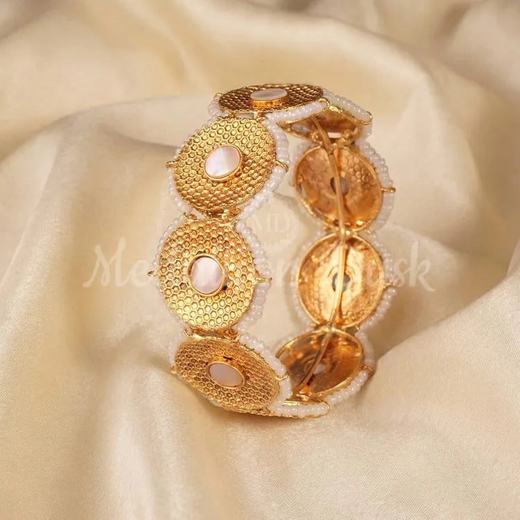 Gold Edge Bangle