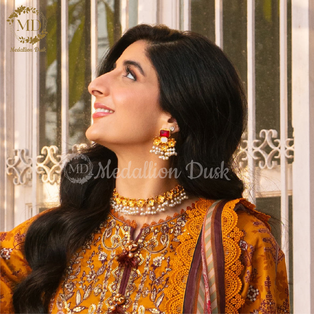 Infinity Floral Choker Set