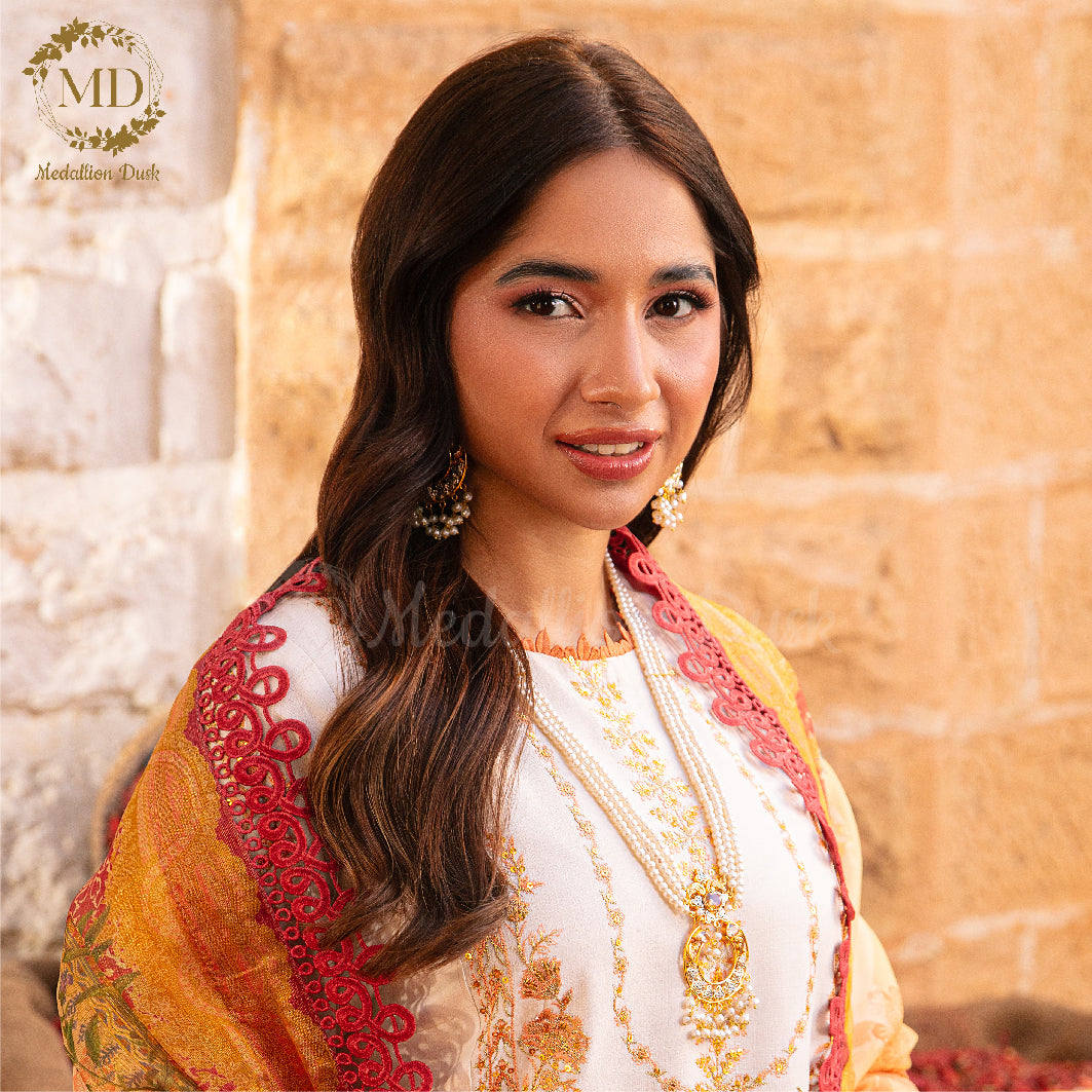 Pyramid Pearls Choker Set